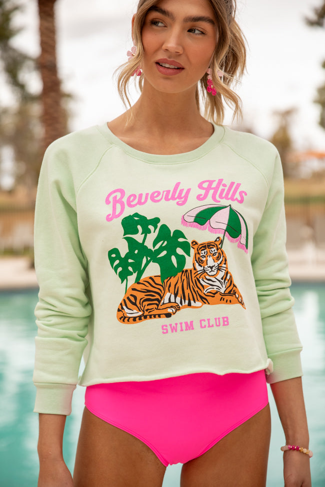 Beverly Hills Swim Club Graphic Pullover FINAL SALE