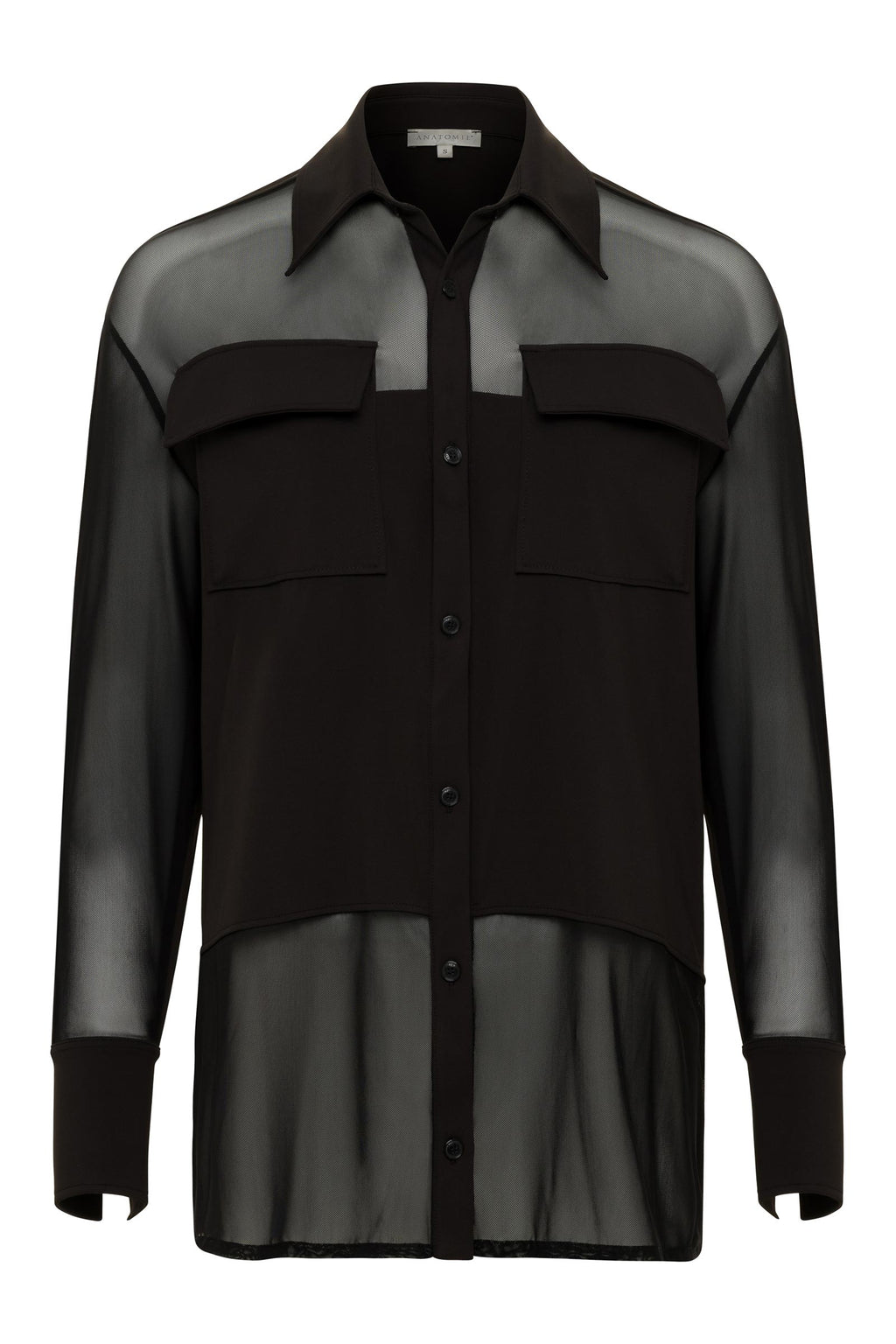 Abriana Oversized Mixed Media Top
