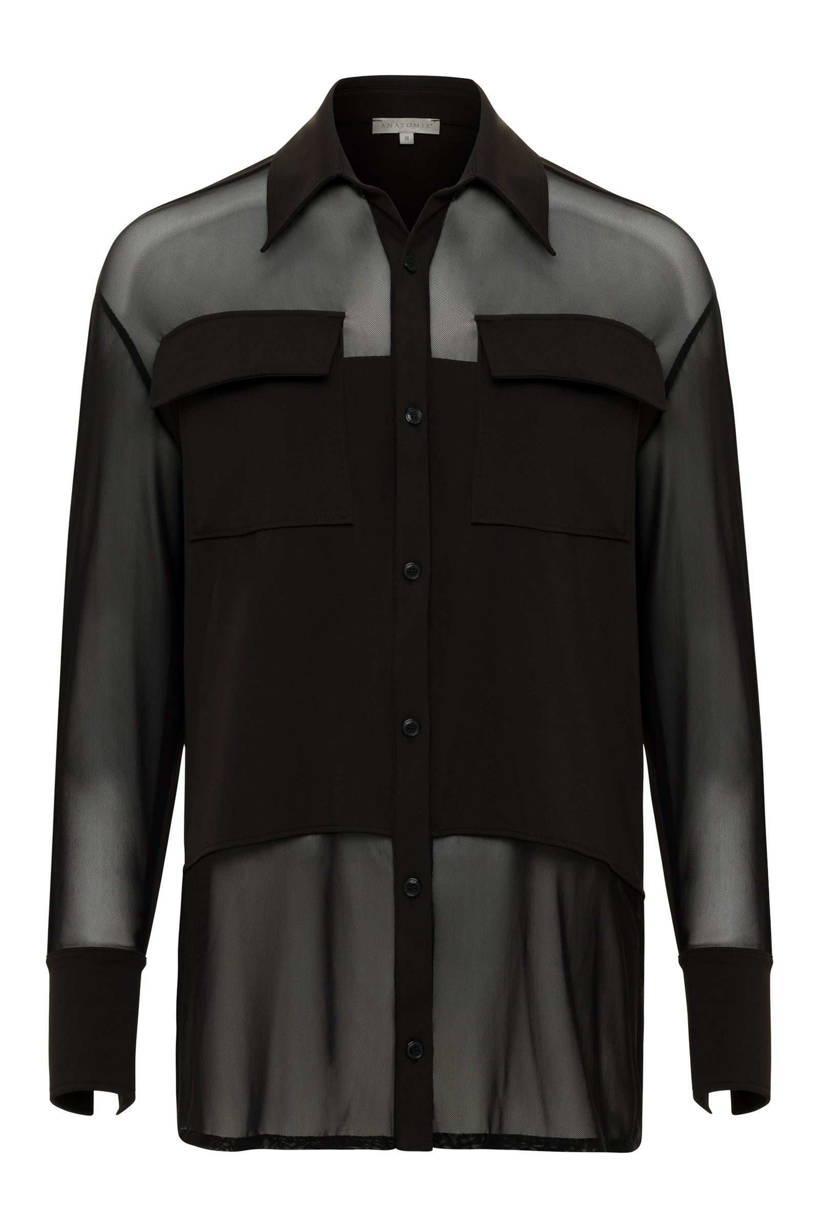 Abriana Oversized Mixed Media Top
