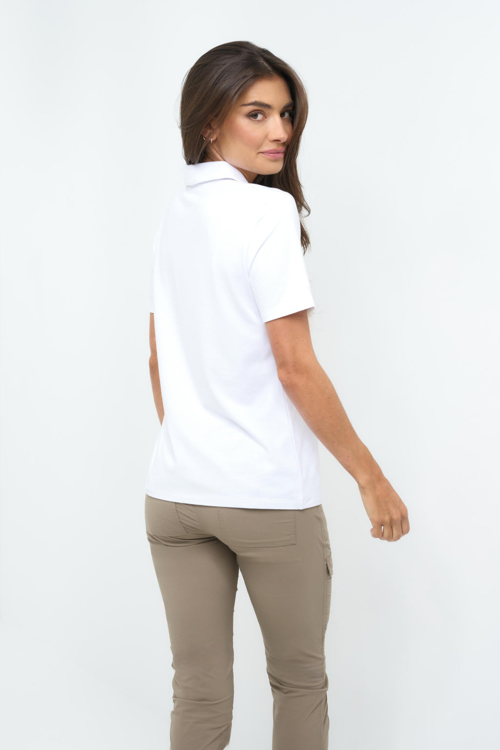 Eve Pima Cotton Polo Shirt