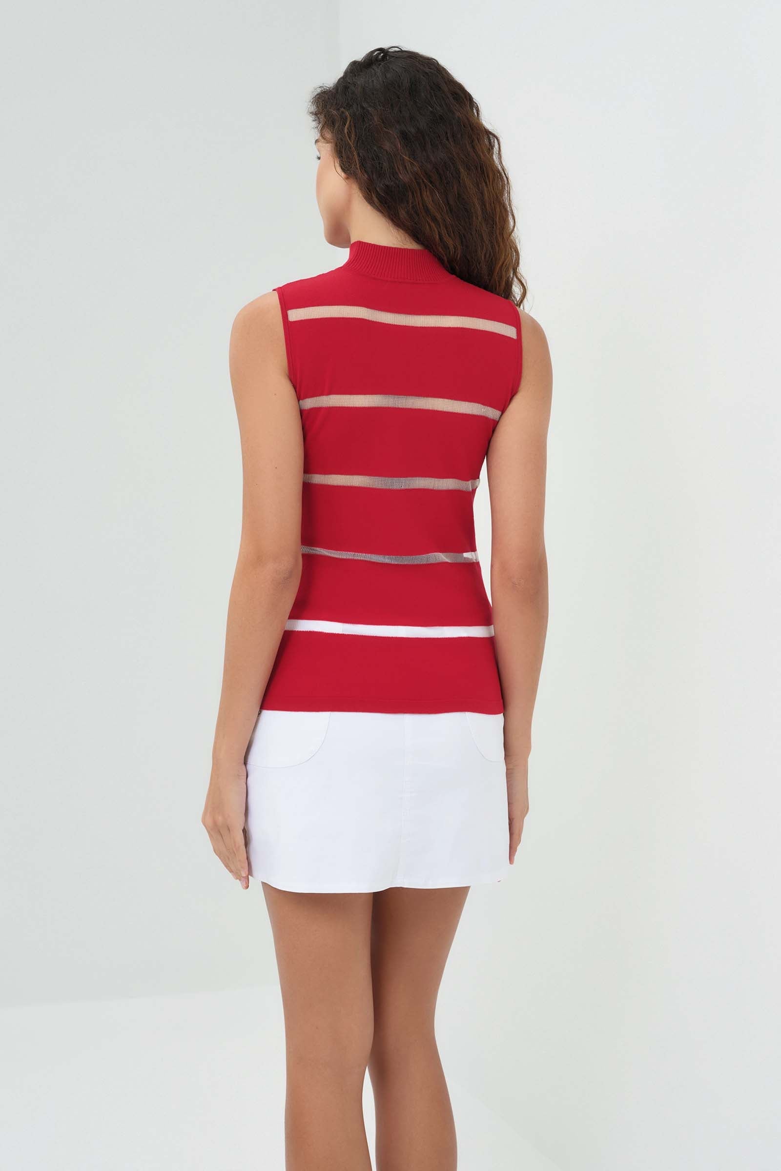 Maxine Knit Mock Neck Top