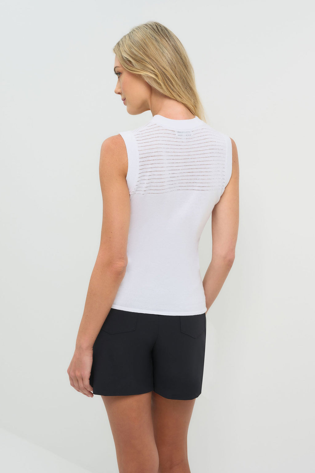 Evie Sleeveless Sweater Knit Top