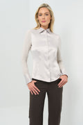 Sadie Satin and Supima Top